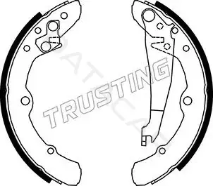 Барабанные колодки TRUSTING 016.020