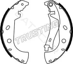 Барабанные колодки TRUSTING 034.099