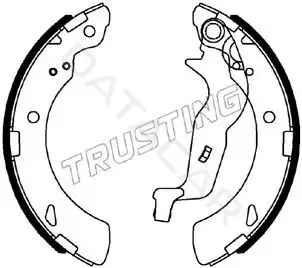 Барабанные колодки TRUSTING 044.029