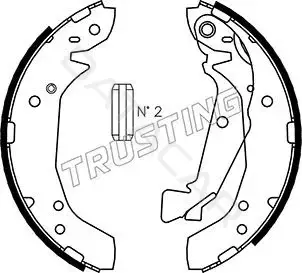 Барабанные колодки TRUSTING 046.211