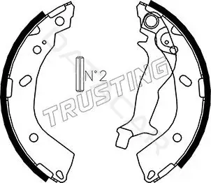 Барабанные колодки TRUSTING 046.214