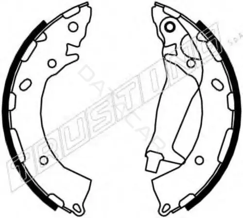 Барабанные колодки TRUSTING 046.225