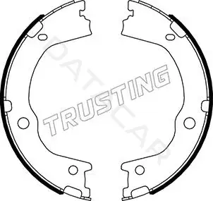 Колодки ручника TRUSTING 046.227