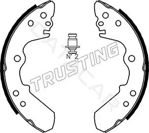 Барабанные колодки TRUSTING 047.371