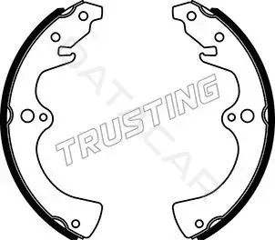 Барабанные колодки TRUSTING 049.120