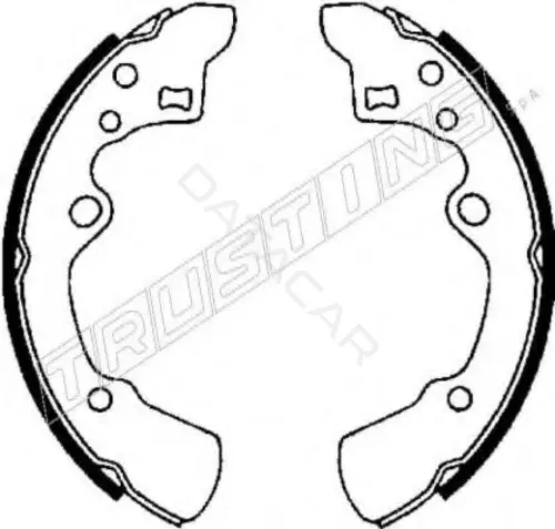 Барабанные колодки TRUSTING 049.135