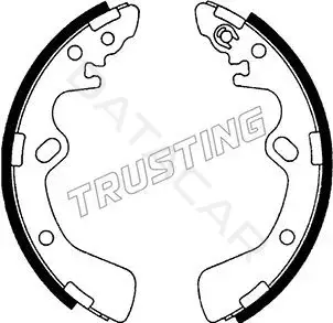 Барабанные колодки TRUSTING 049.136