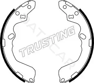 Барабанные колодки TRUSTING 049.146