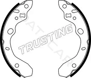Барабанные колодки TRUSTING 049.148