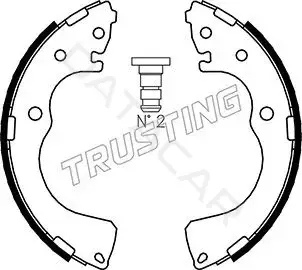 Барабанные колодки TRUSTING 049.152