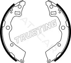 Барабанные колодки TRUSTING 049.164