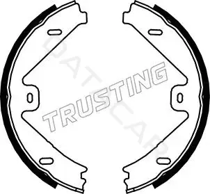 Колодки ручника TRUSTING 052.137