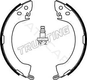Барабанные колодки TRUSTING 064.154