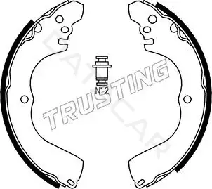 Барабанные колодки TRUSTING 064.172