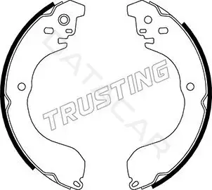 Барабанные колодки TRUSTING 067.199