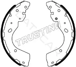 Барабанные колодки TRUSTING 067.203