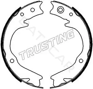 Колодки ручника TRUSTING 110.338