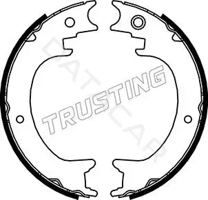Колодки ручника TRUSTING 110.339