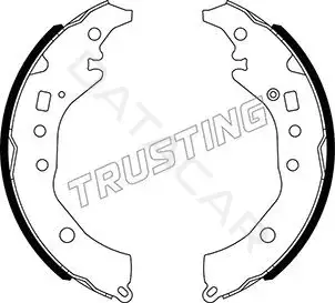 Барабанные колодки TRUSTING 110.341