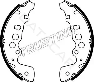 Барабанные колодки TRUSTING 111.243