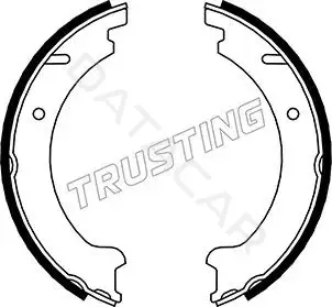 Колодки ручника TRUSTING 127.272