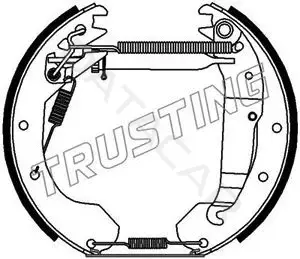 Барабанные колодки TRUSTING 6245