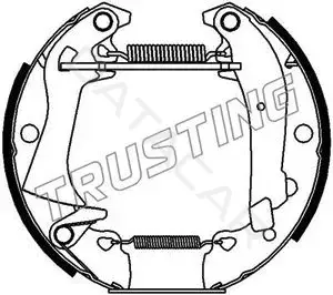 Тормозные колодки TRUSTING 641.0