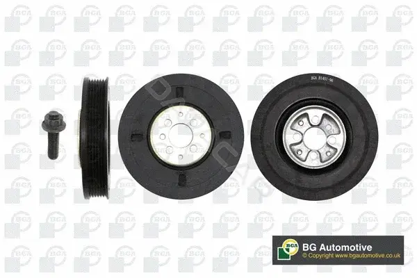 Шкив коленвала BGA DP0204K