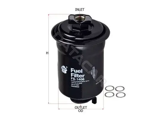 Топливный фильтр SAKURA FS-1406