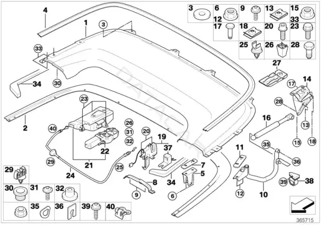 Болт подвески BMW 07119901913