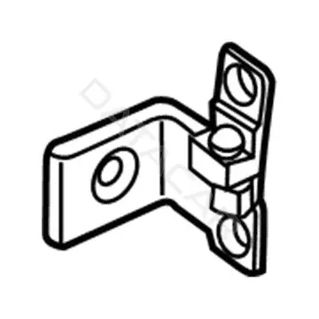 Петля капота BMW 41517176849