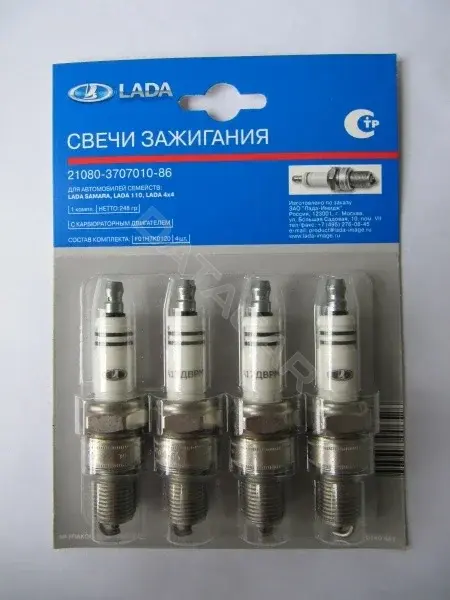 Свечи зажигания LADA 21080-3707010-86