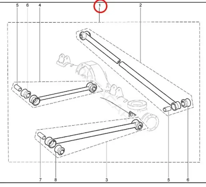 Сайлентблок рычага LADA 21213-2910000-86