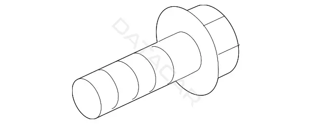 Болт подвески MAZDA 998650516
