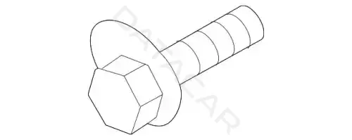 Болт подвески MAZDA KD352866Z