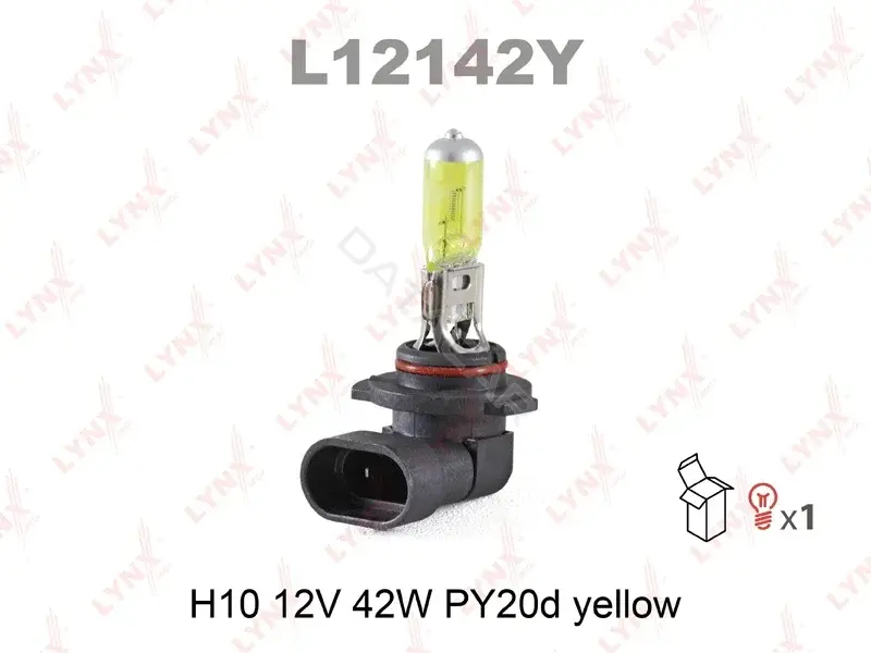 Лампочки LYNXAUTO L12142Y