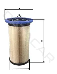 Топливный фильтр SAMPIYON FILTER CE0341ME