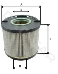 Топливный фильтр SAMPIYON FILTER CE1390ME