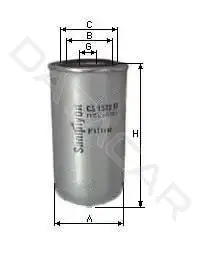 Топливный фильтр SAMPIYON FILTER CS0149M