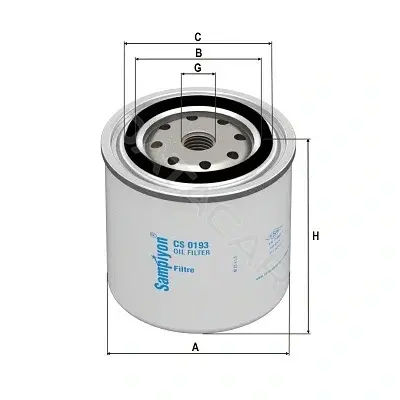 Масляный фильтр SAMPIYON FILTER CS0193