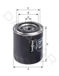 Масляный фильтр SAMPIYON FILTER CS14821