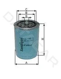 Масляный фильтр SAMPIYON FILTER CS1512