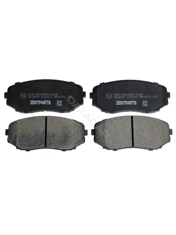 Тормозные колодки ZentParts Z07351