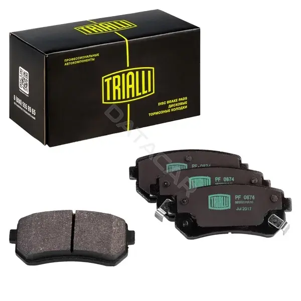 Тормозные колодки TRIALLI PF0874