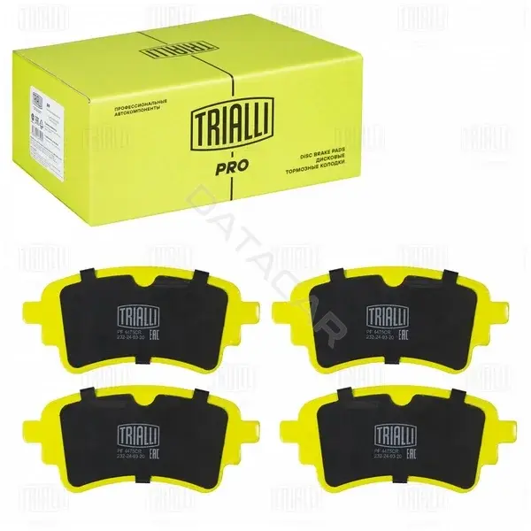 Тормозные колодки TRIALLI PF4475CR