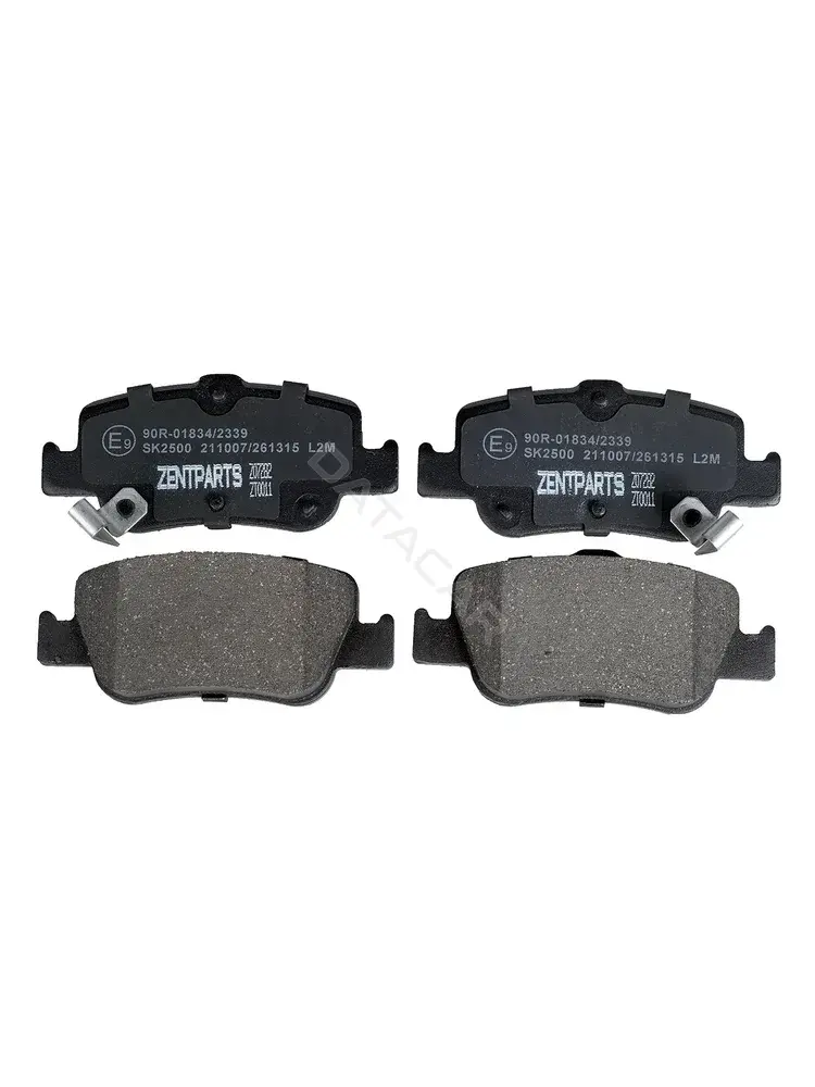 Тормозные колодки ZentParts Z07282
