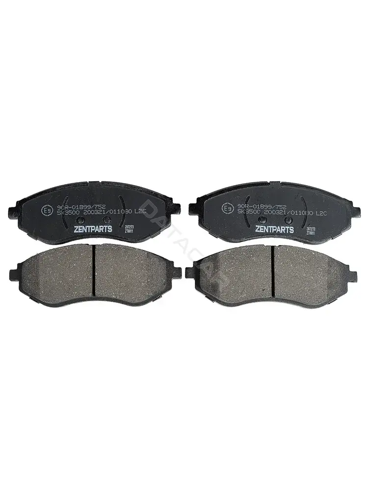Тормозные колодки ZentParts Z07273