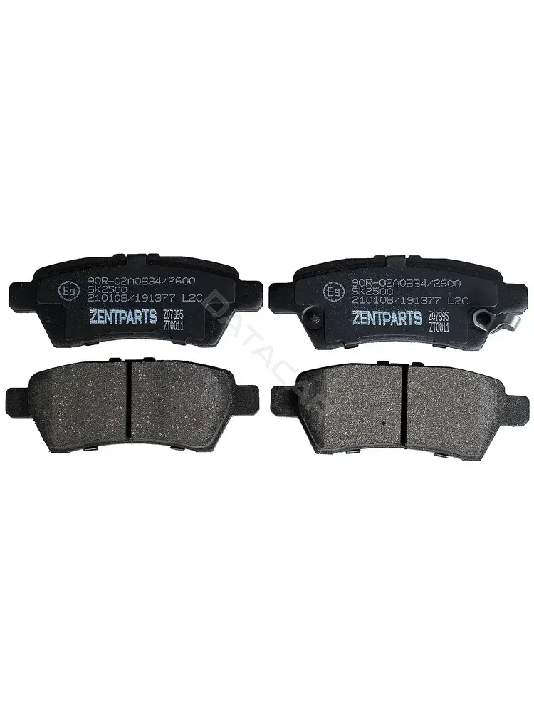 Тормозные колодки ZentParts Z07395