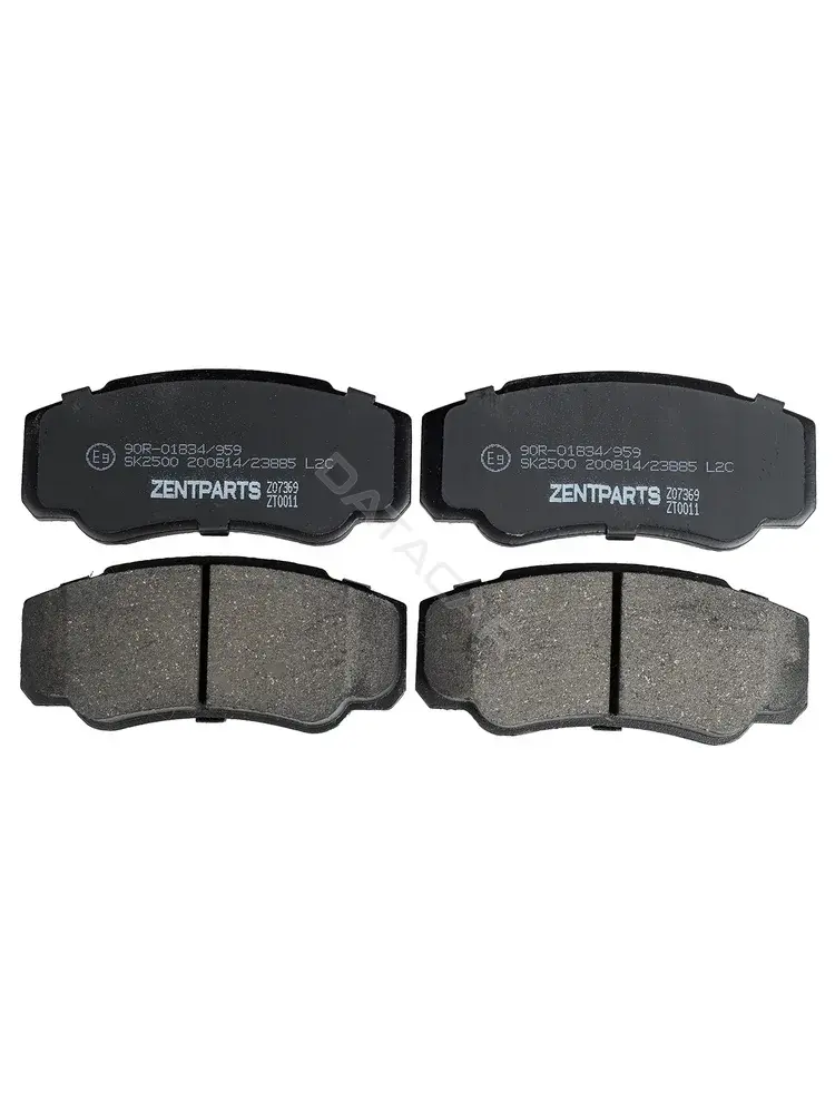 Тормозные колодки ZentParts Z07369