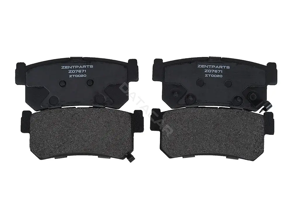 Тормозные колодки ZentParts Z07671